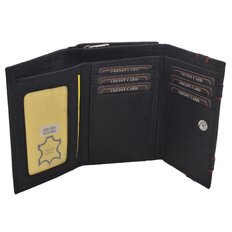 Dámská peněženka MERCUCIO černá/červená 2311831