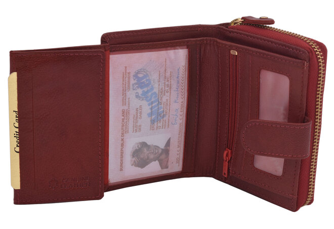 Dámská peněženka MERCUCIO červená 3911857 (sleva)