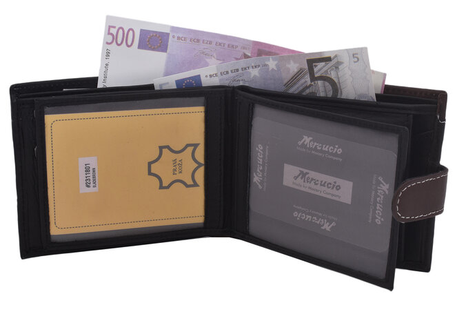 Pánská peněženka MERCUCIO černá 2311801