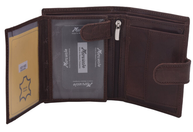 Pánská peněženka MERCUCIO hnědá 3311453 (sleva)