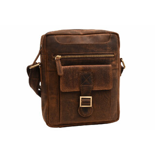 Pánské kožené crossbody tan hunter 250860