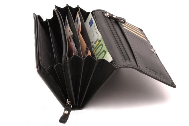 Dámská peněženka MERCUCIO černá 2511506