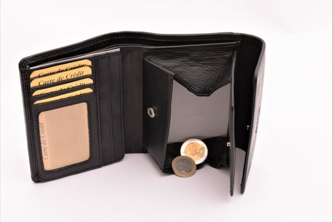 Dámská peněženka MERCUCIO černá 2511510 (sleva)