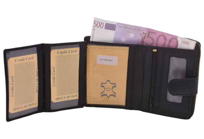 Dámská peněženka MERCUCIO černá 3911857 (sleva)
