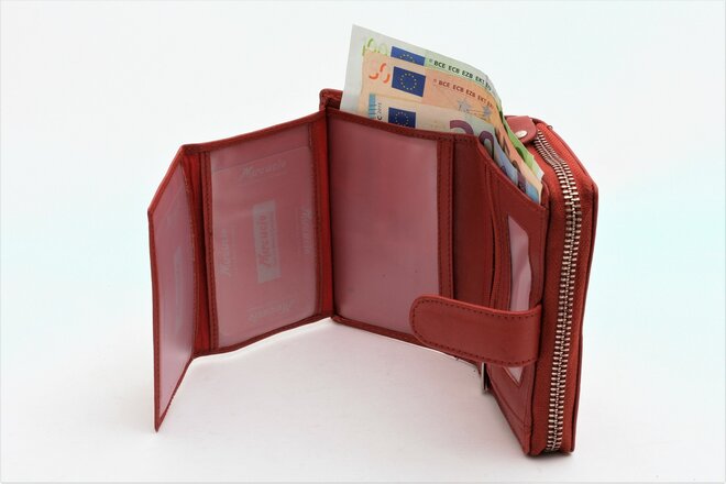 Dámská peněženka MERCUCIO červená 3311438 (sleva)
