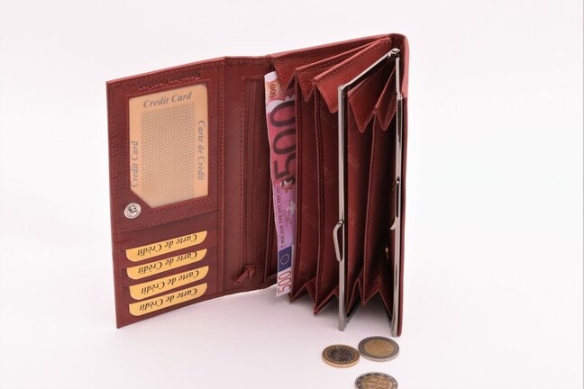 Dámská peněženka MERCUCIO červená 3911657