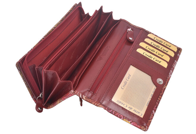 Dámská peněženka MERCUCIO červená 4511835