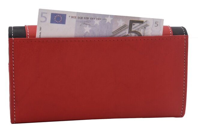 Dámská peněženka MERCUCIO červená/černá 2311803