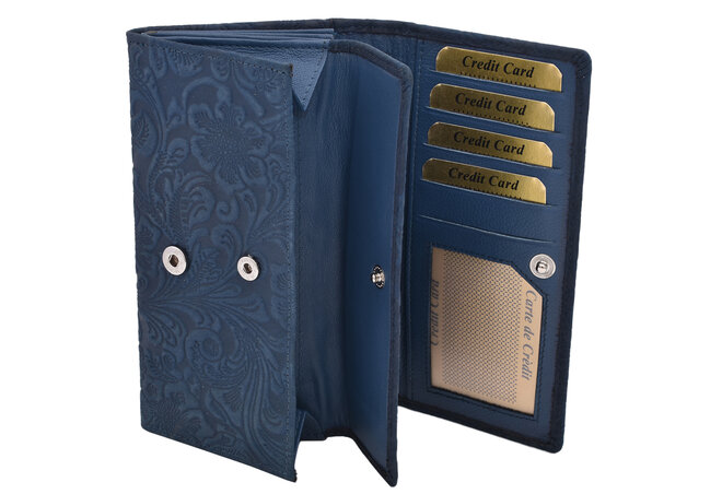 Dámská peněženka MERCUCIO modrá 4210643