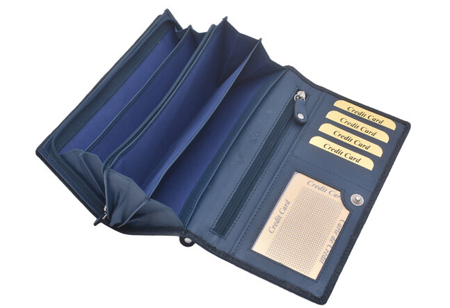 Dámská peněženka MERCUCIO modrá 4211835