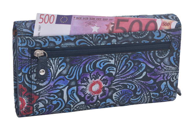 Dámská peněženka MERCUCIO modrá 4511835