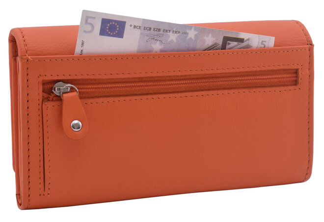 Dámská peněženka MERCUCIO oranžová 2511507