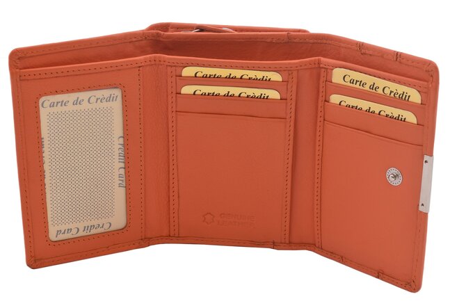 Dámská peněženka MERCUCIO oranžová 2511823