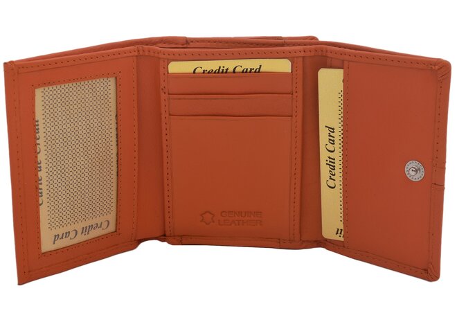 Dámská peněženka MERCUCIO oranžová 2511858