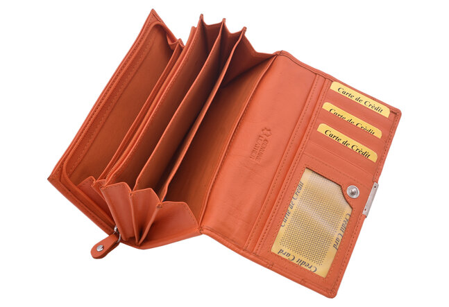 Dámská peněženka MERCUCIO oranžová 2511861