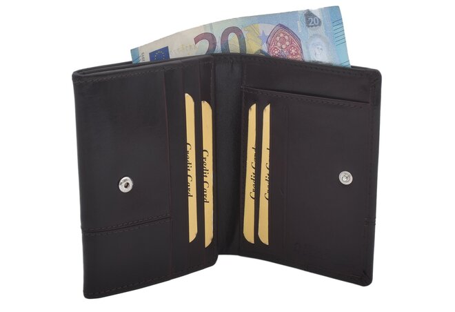 Dámská peněženka MERCUCIO tmavěhnědá 3311401 (sleva)