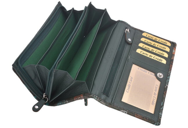 Dámská peněženka MERCUCIO zelená 4511835