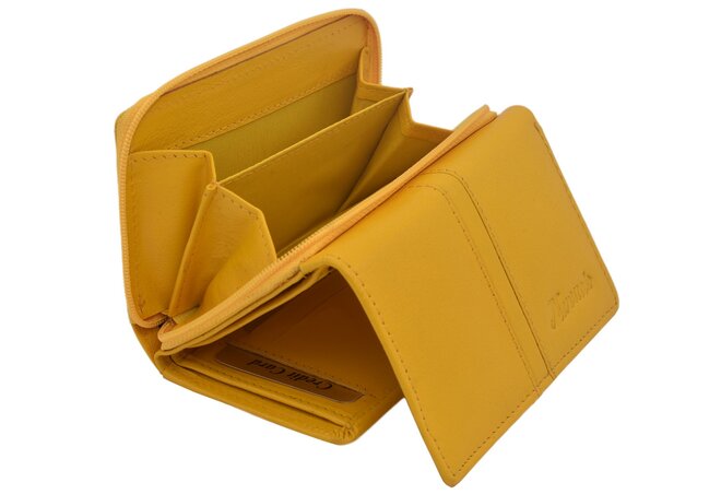 Dámská peněženka MERCUCIO žlutá 2511653