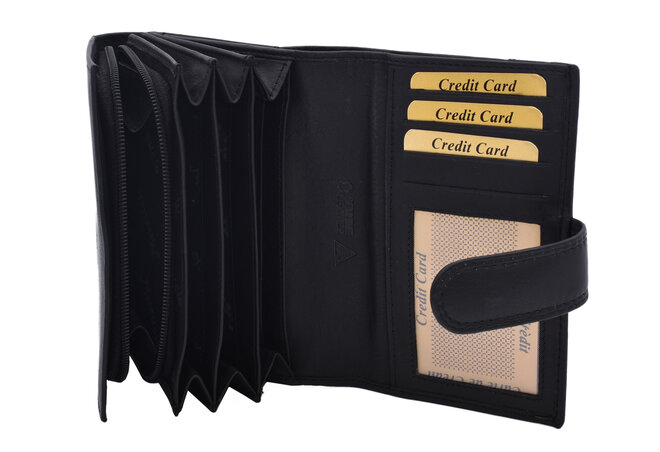 Dámská peněženka RFID MERCUCIO černá 2511514 (sleva)