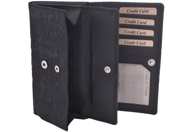 Dámská peněženka RFID MERCUCIO černá 4210643