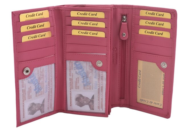 Dámská peněženka RFID MERCUCIO růžová 2511507