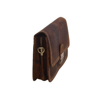 Kožená etue taška camel 3511646