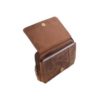 Kožené pouzdro na opasek světlý tan hunter 250899