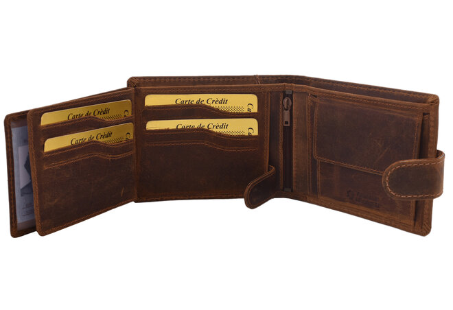 Pánská peněženka MERCUCIO camel/sandal 3511802