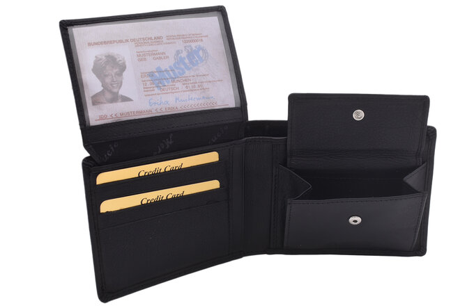 Pánská peněženka MERCUCIO černá 2511522