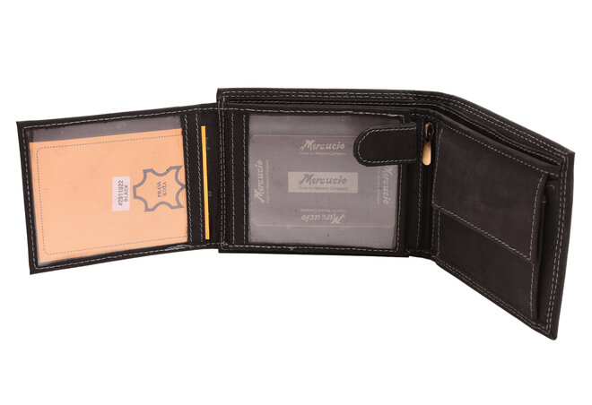 Pánská peněženka MERCUCIO černá 2911922