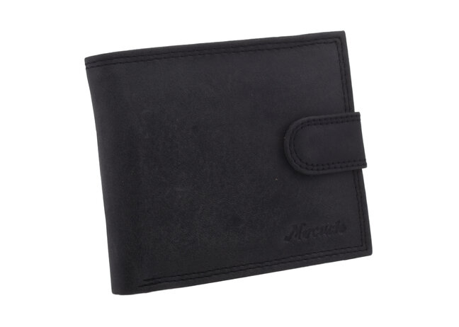 Pánská peněženka MERCUCIO černá (logo) 2911920