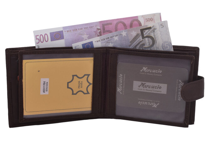 Pánská peněženka MERCUCIO hnědá 2311764