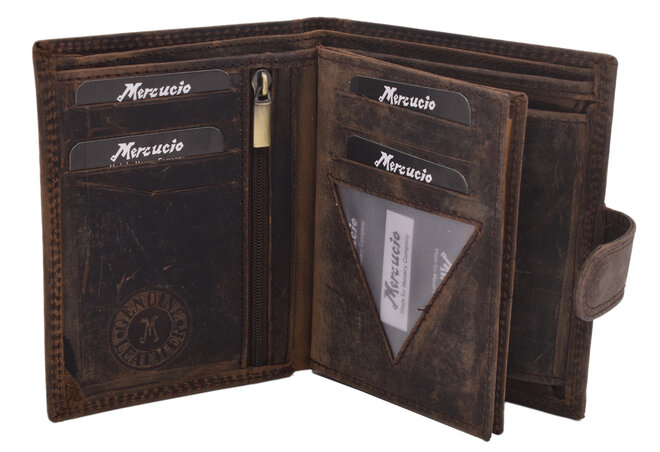 Pánská peněženka MERCUCIO tmavý tan 2911919