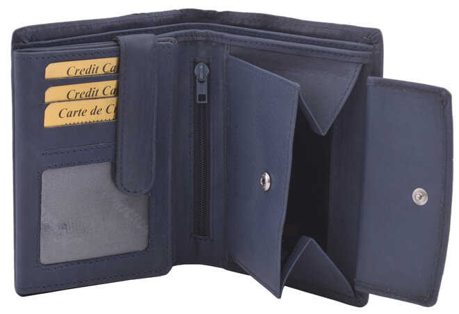 Pánská peněženka RFID MERCUCIO modrá 2211003 (sleva)