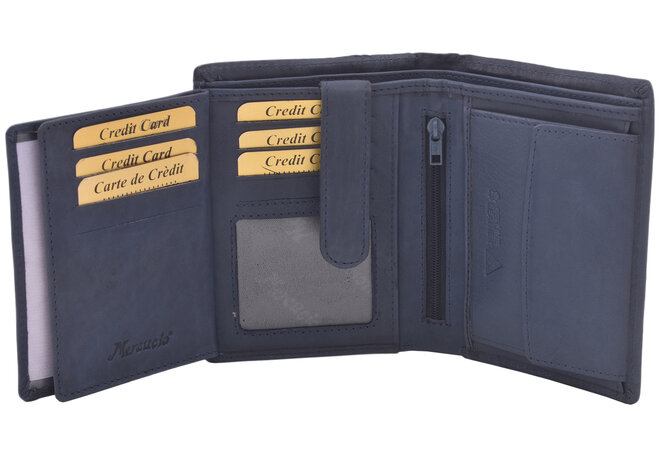 Pánská peněženka RFID MERCUCIO modrá 2211003 (sleva)
