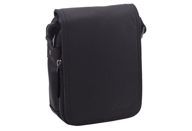 Pánské kožené crossbody černá nappa 250591