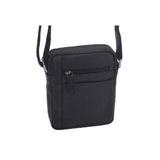 Pánské kožené crossbody černá nappa 250840
