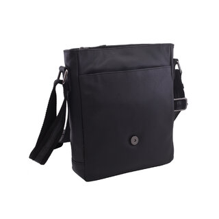 Pánské kožené crossbody černá nappa 250853