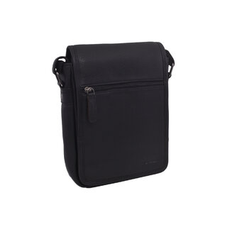 Pánské kožené crossbody černá nappa 250906