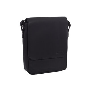 Pánské kožené crossbody černá nappa 250909