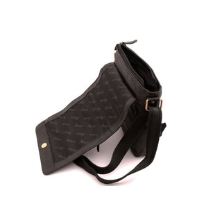 Pánské kožené crossbody černý hunter 250836