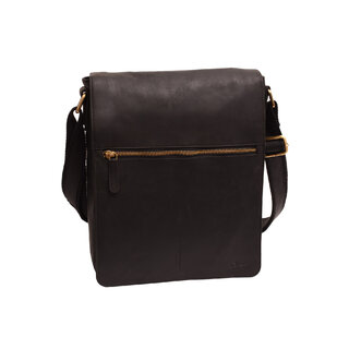 Pánské kožené crossbody černý hunter 250837