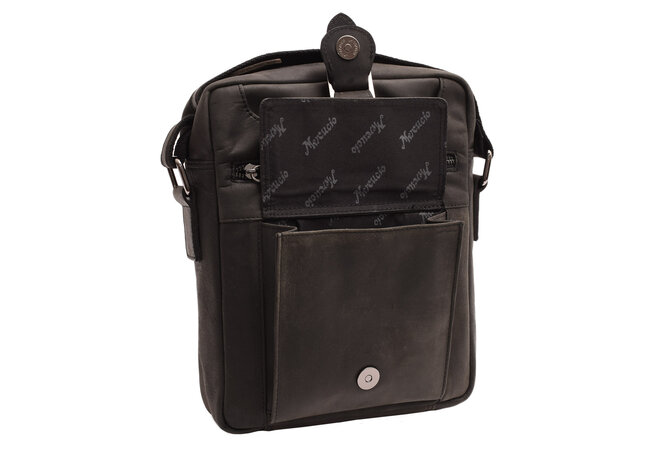 Pánské kožené crossbody černý hunter 250860