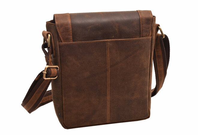 Pánské kožené crossbody tan hunter 250836