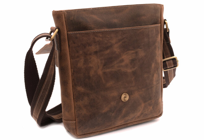 Pánské kožené crossbody tan hunter 250853