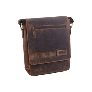 Pánské kožené crossbody tan hunter 250853