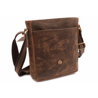 Pánské kožené crossbody tan hunter 250853