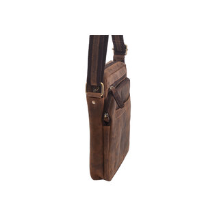 Pánské kožené crossbody tmavěhnědý hunter 250839