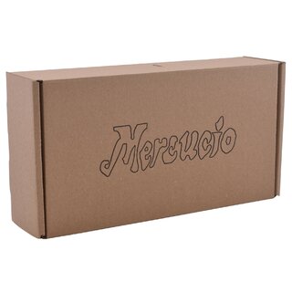 Pánský dárkový set Mercucio černý 310 - pánská peněženka 3311449 a hladký pánský opasek 741